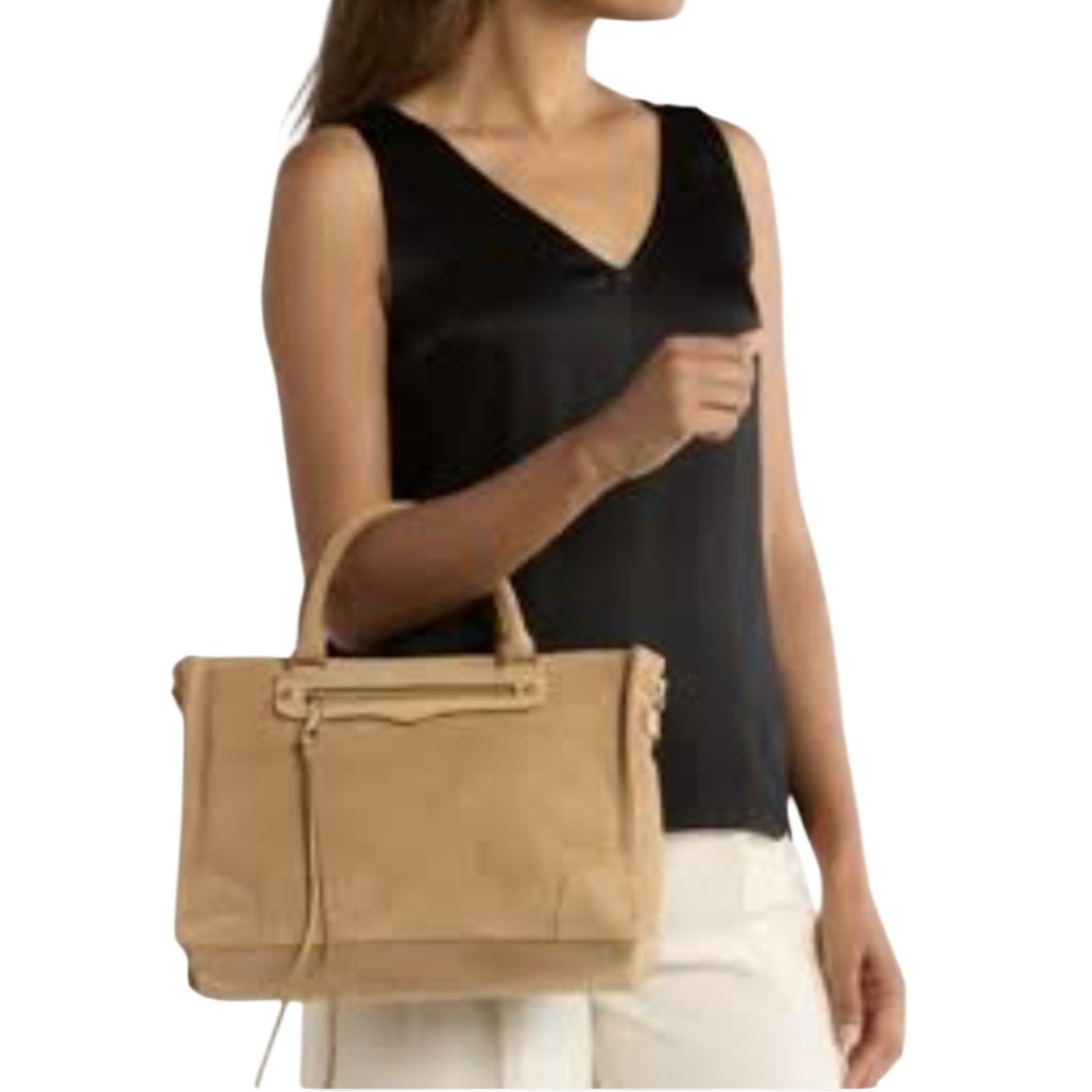 Rebecca Minkoff Regan Satchel With Fridge Or Tassels Hand Bag Or Crossbody Bag